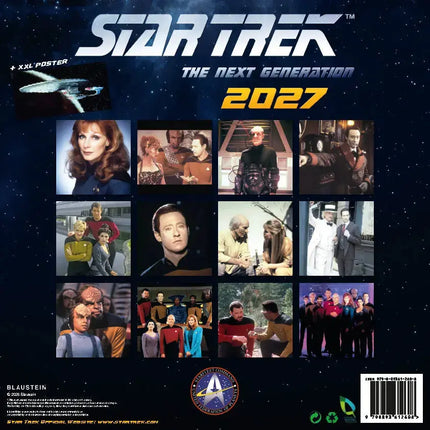 Blaustein Star Trek The Next Generation Kalender 2027
