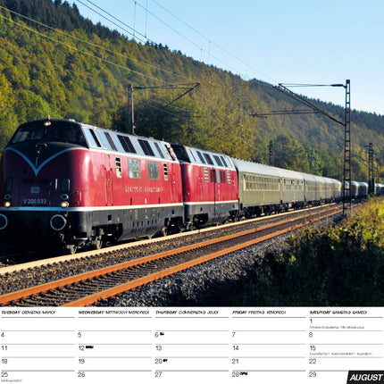 Blaustein Treinen A3 Kalender 2026