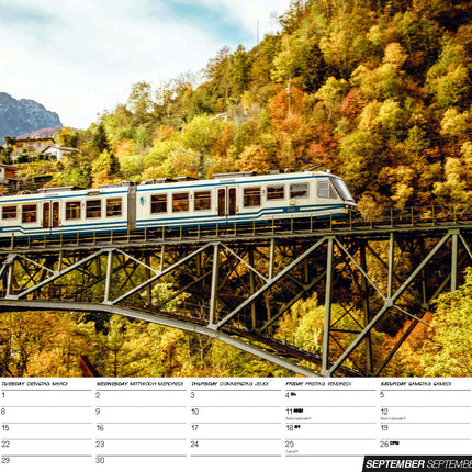 Blaustein Treinen A3 Kalender 2026