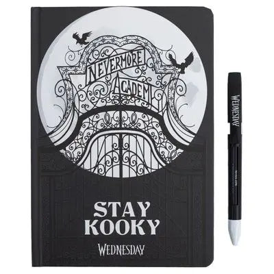 Blue Sky Studios Wednesday Set Notitieboek Met Pen