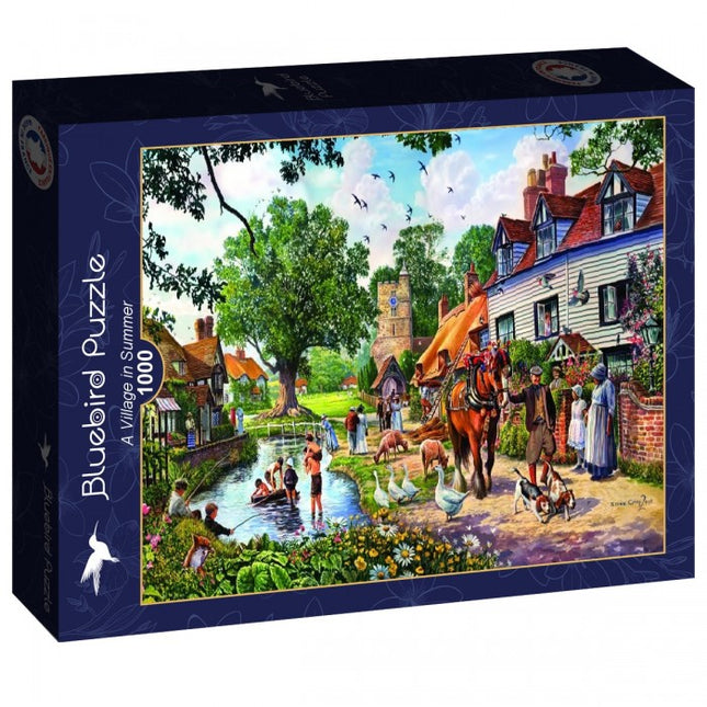 bluebird A Village in Summer Puzzel 1000 stukjes