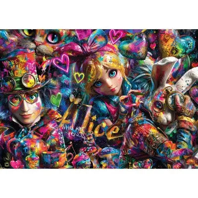 bluebird Alice in Graffitiland Puzzel 2000 stukjes