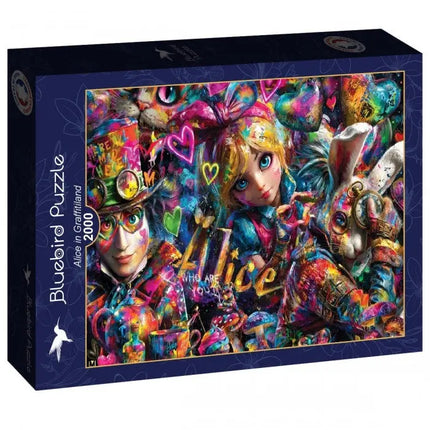 bluebird Alice in Graffitiland Puzzel 2000 stukjes