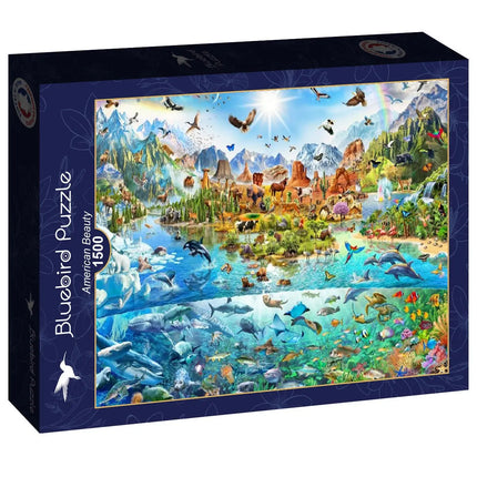 bluebird American Beauty Puzzel 1500 Stukjes