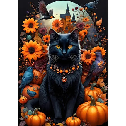 bluebird Autumn Cat Puzzel 1000 stukjes