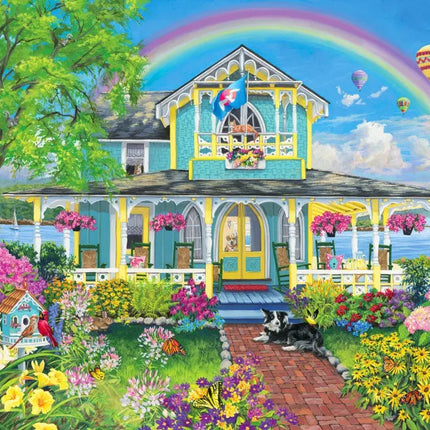 bluebird Blue Cottage Puzzel 1500 Stukjes