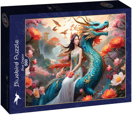 bluebird Blue Dragon Puzzel 500 stukjes