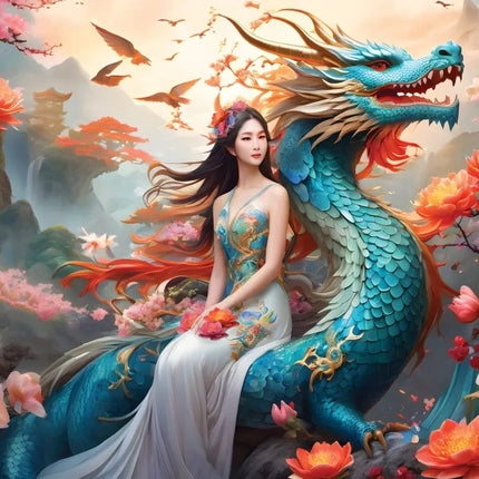 bluebird Blue Dragon Puzzel 500 stukjes