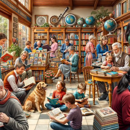 bluebird Bookstore Puzzel 1000 stukjes