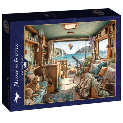 bluebird Camping Coast Puzzel 500 stukjes