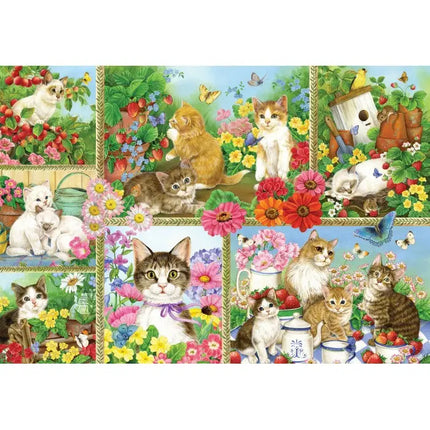 bluebird Cats and Kittens Puzzel 1000 Stukjes