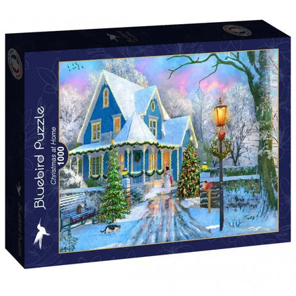 bluebird Christmas at Home Puzzel 1000 stukjes