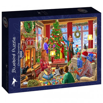 bluebird Christmas Decorating Puzzel 2000 stukjes