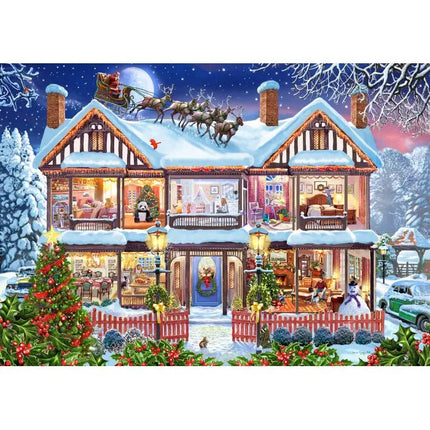 bluebird Christmas House Puzzel 2000 stukjes