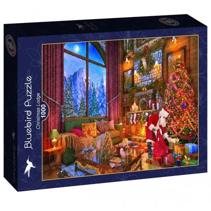 bluebird Christmas Lodge Puzzel 1000 Stukjes