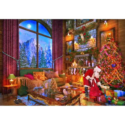 bluebird Christmas Lodge Puzzel 1000 Stukjes