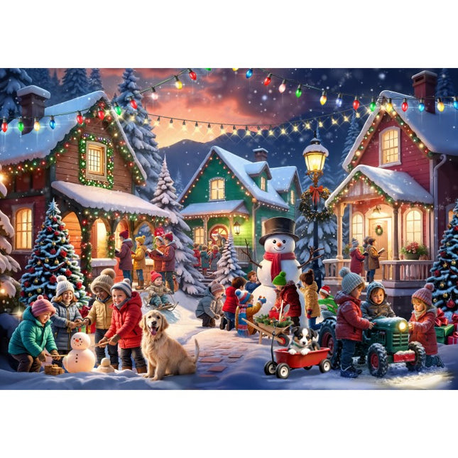 bluebird Christmas Neighborhood 2000 stukjes