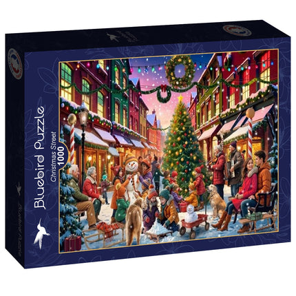bluebird Christmas Street Puzzel 1000 stukjes