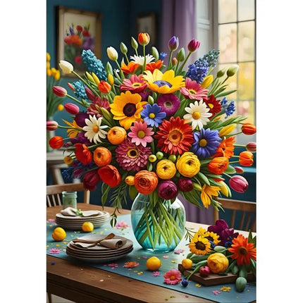 bluebird Colourful Bouquet Puzzel 1000 Stukjes
