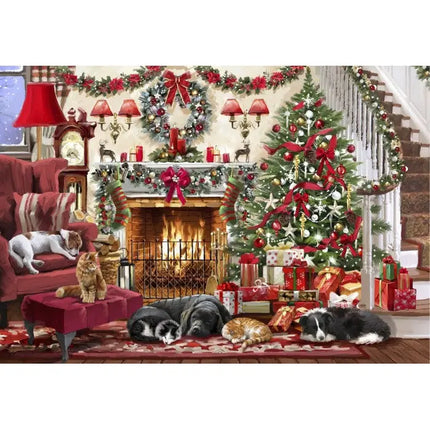 bluebird Cosy Fireplace Puzzel 1000 Stukjes