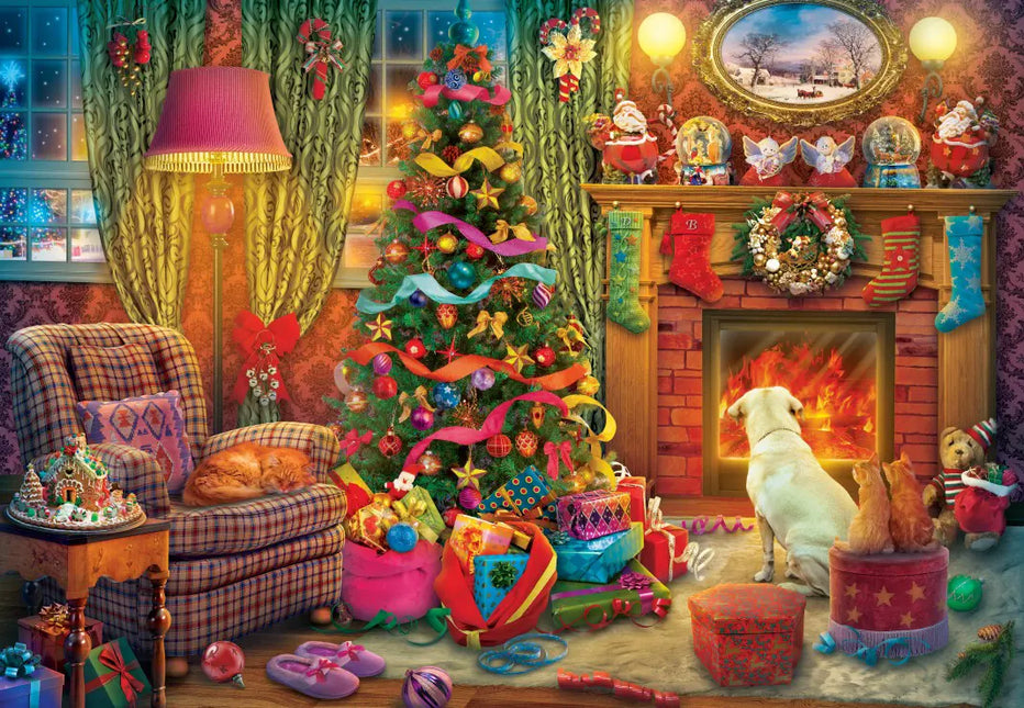 bluebird Cozy Christmas Living Puzzel 1000 Stukjes