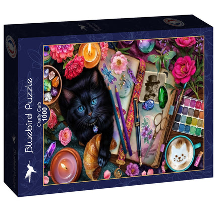 bluebird Crafty Cats Puzzel 1000 Stukjes