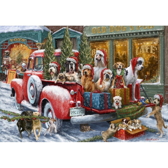 bluebird Dogs on Truck 1000 stukjes