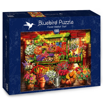 bluebird Flower Market Stall Puzzel 1000 stukjes