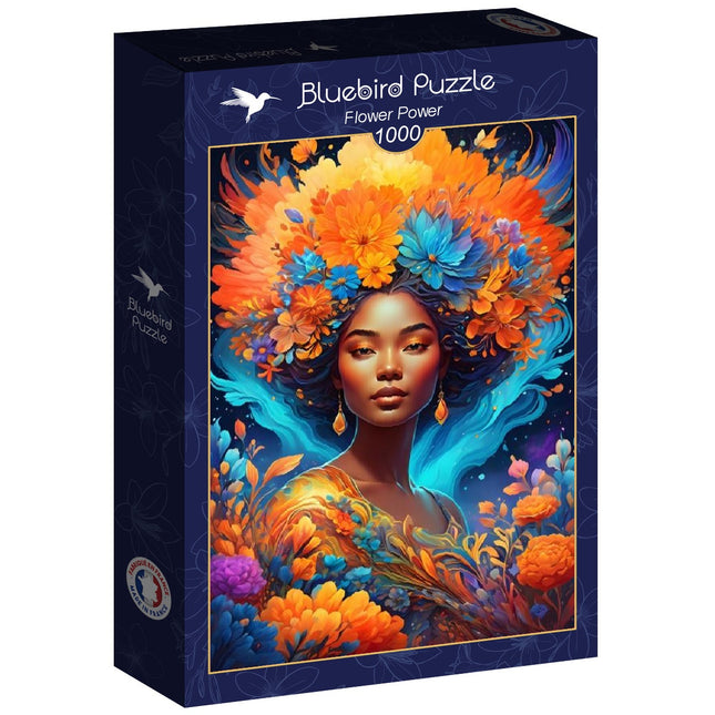 bluebird Flower Power Puzzel 1000 Stukjes