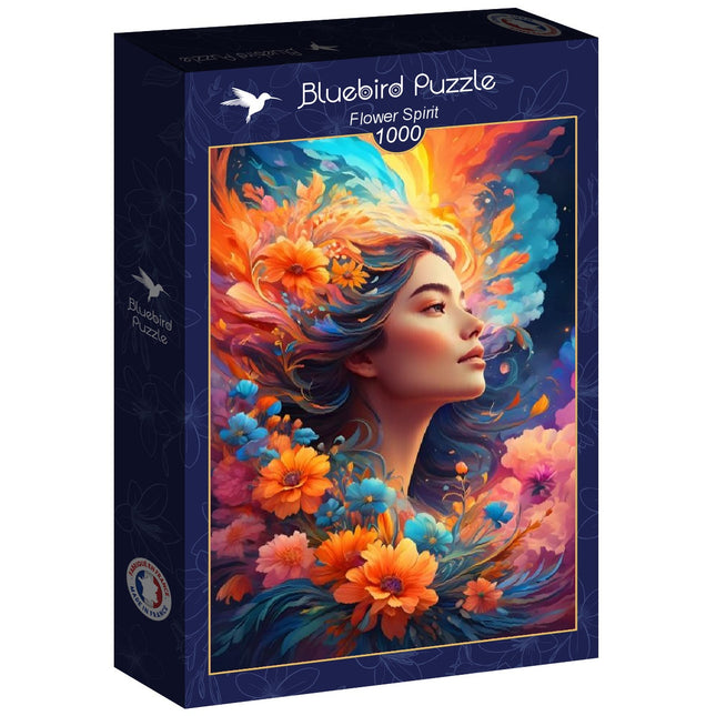 bluebird Flower Spirit Puzzel 1000 Stukjes