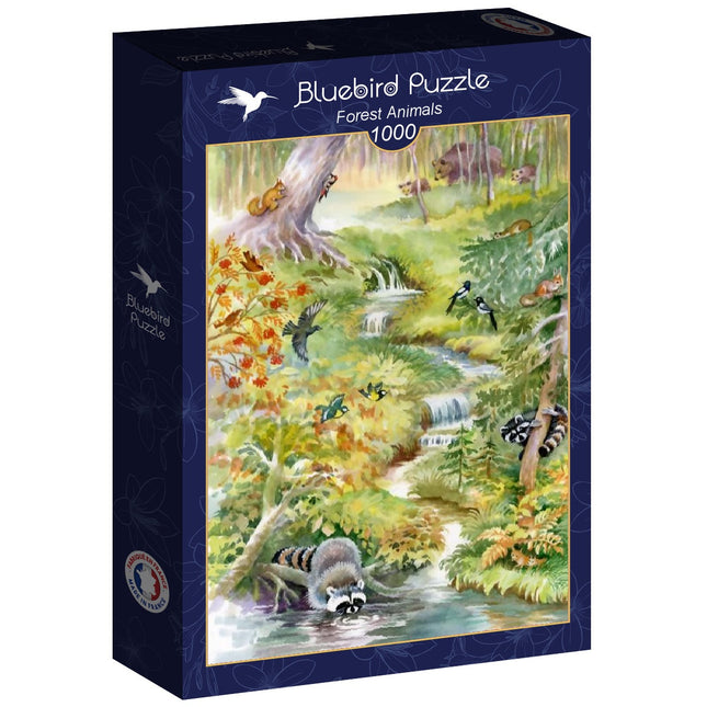 bluebird Forest Animals Puzzel 1000 stukjes
