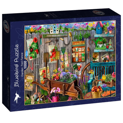 bluebird Garden Tool Fence Puzzel 1000 Stukjes