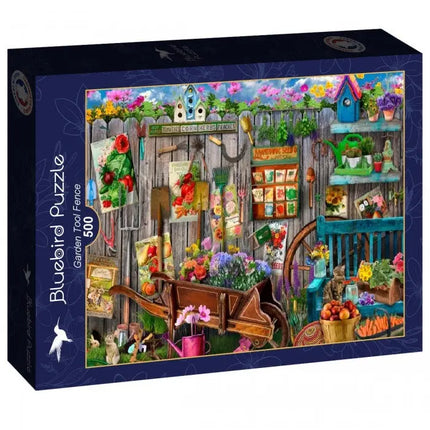 bluebird Garden Tool Fence Puzzel 500 stukjes