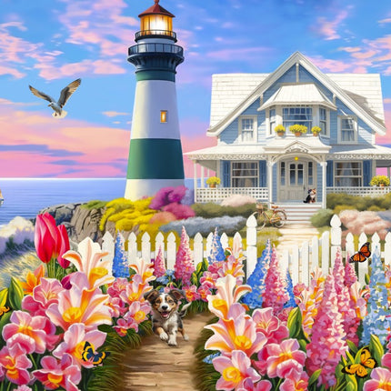 bluebird Heaven By The Ocean Puzzel 1000 Stukjes