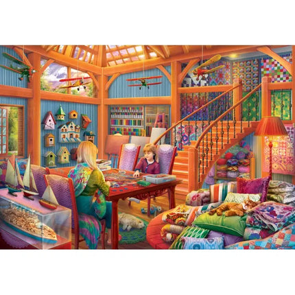 bluebird Hobby Room Puzzel 1500 Stukjes