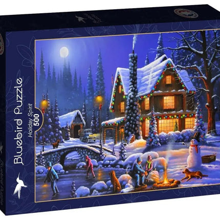 bluebird Holiday Spirit Puzzel 500 Stukjes