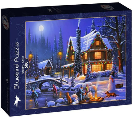 bluebird Holiday Spirit Puzzel 500 Stukjes