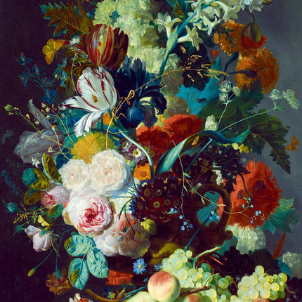 bluebird Jan Van Huysum - Still Life with Flowers and Fruit Puzzel 1000 stukjes
