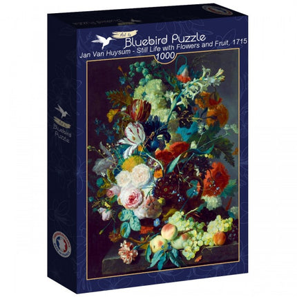 bluebird Jan Van Huysum - Still Life with Flowers and Fruit Puzzel 1000 stukjes