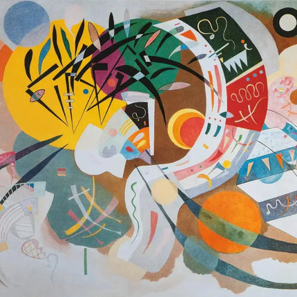 bluebird Kandinsky - Courbe Dominante Puzzel 1000 Stukjes