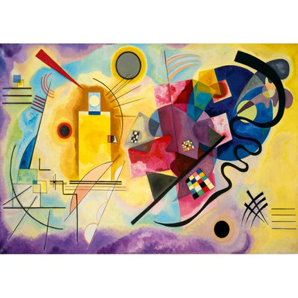 bluebird Kandinsky - Yellow-Red-Blue, puzzel 1000 stukjes