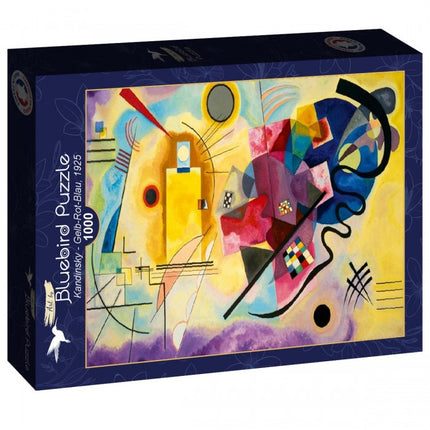 bluebird Kandinsky - Yellow-Red-Blue, puzzel 1000 stukjes
