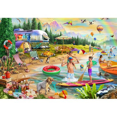 bluebird Lakeside Summer Camp Puzzel 1000 stukjes
