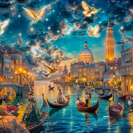 bluebird Magical Trip to Venice Puzzel 1000 Stukjes