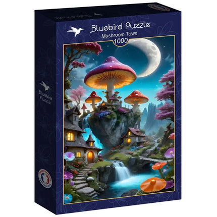 bluebird Mushroom Town Puzzel 1000 Stukjes