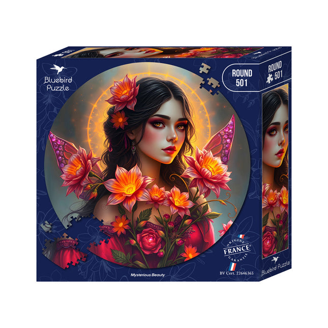 bluebird Mysterious Beauty Puzzel Rond 501 stukjes