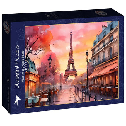 bluebird Paris et la Grande Dame Puzzel 1000 Stukjes