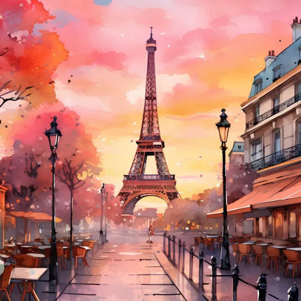 bluebird Paris et la Grande Dame Puzzel 1000 Stukjes