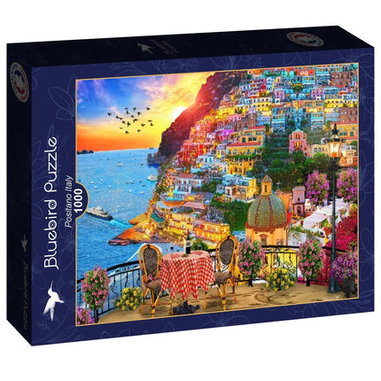 bluebird Positano Italy Puzzel 1000 stukjes