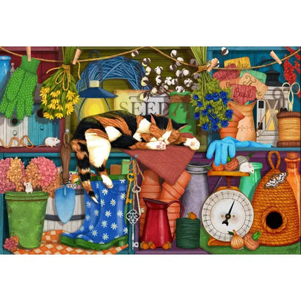 bluebird Potting Shed Pals Puzzel 1000 stukjes